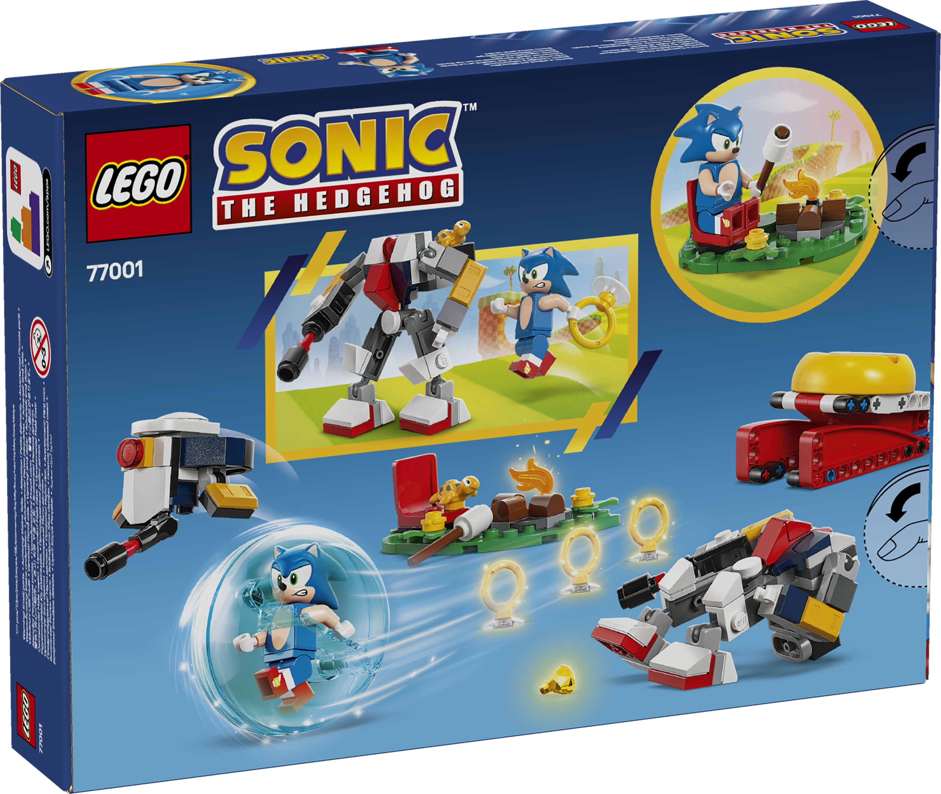 LEGO 77001 Sonics Showdown am Lagerfeuer