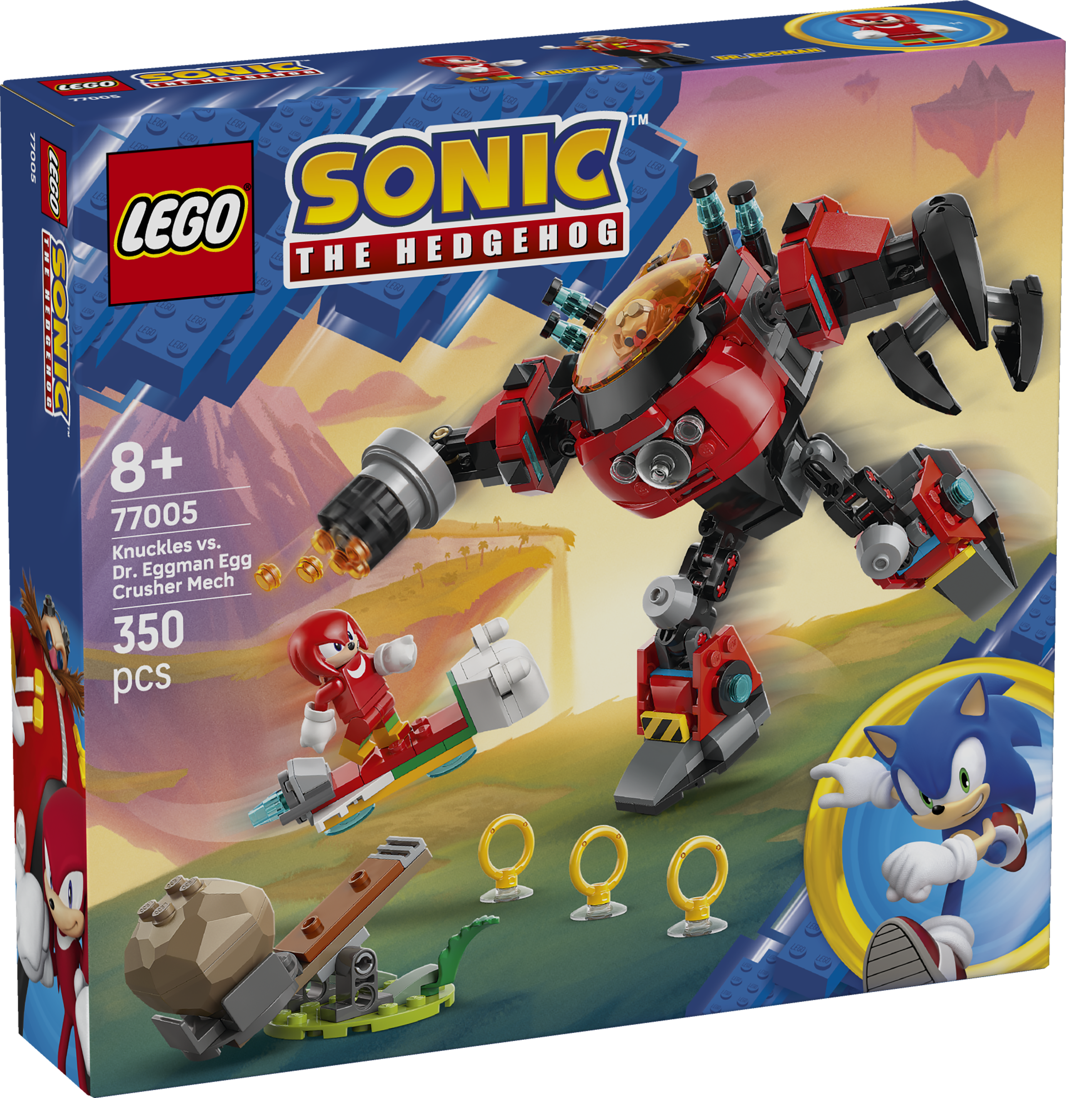 LEGO 77005 Knuckles vs. Dr. Eggmans Egg Crusher Mech