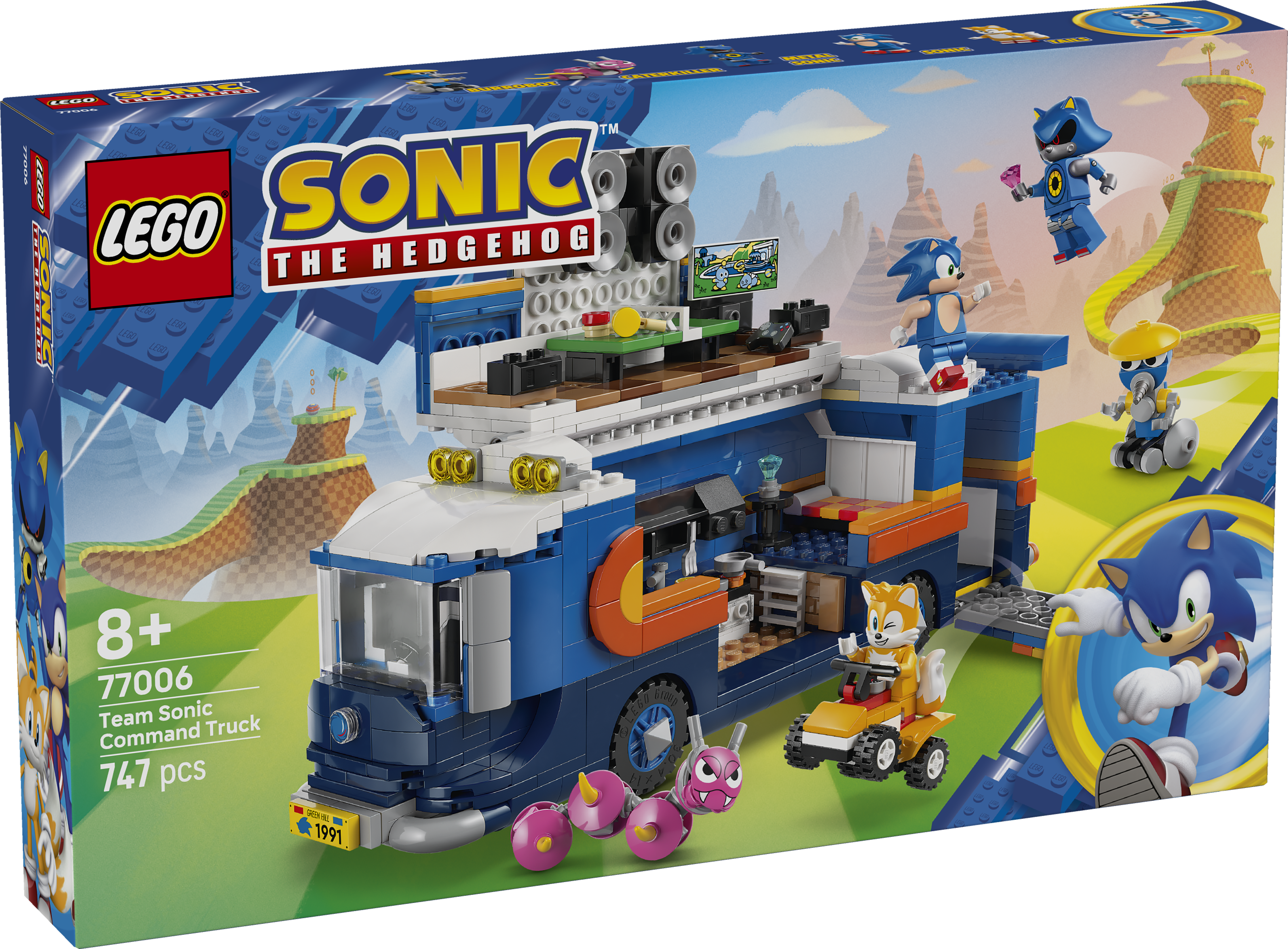 LEGO 77006 Team Sonics Kommando-Truck