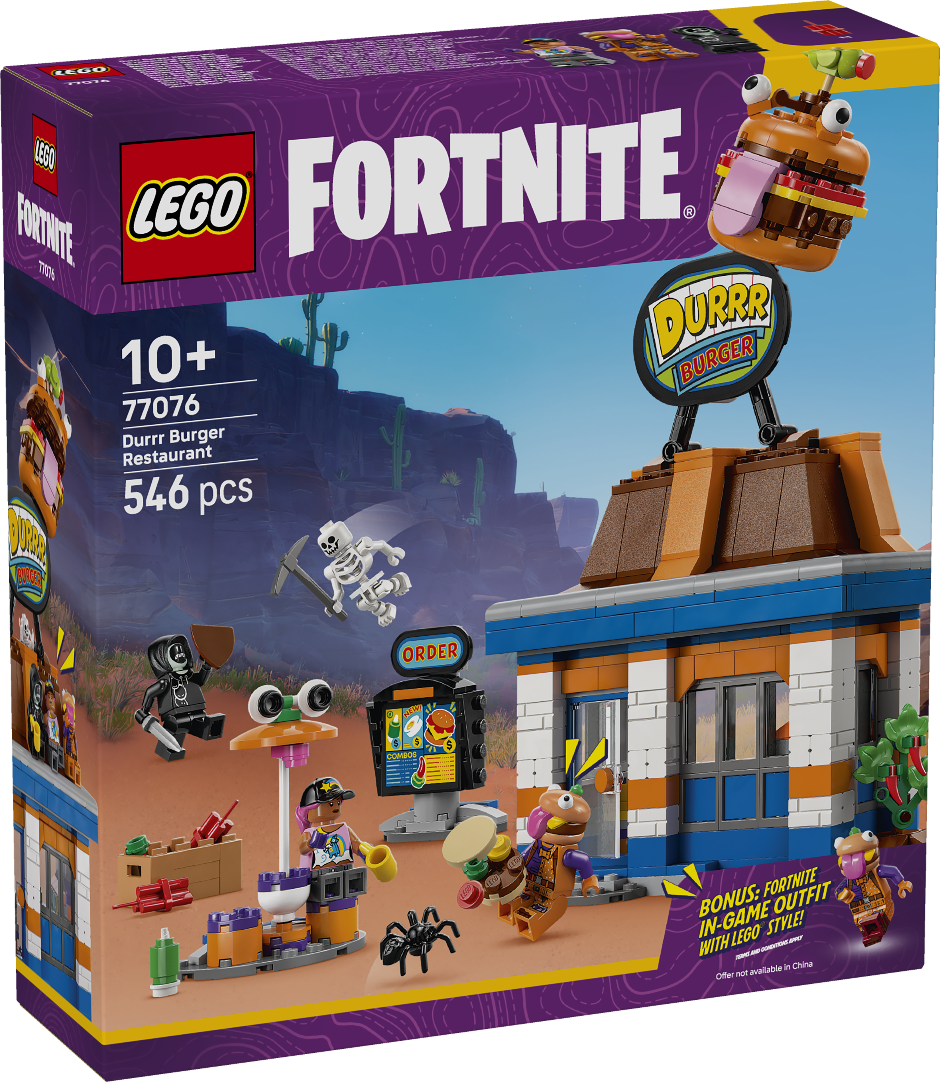 LEGO 77076 Durrr Burger Restaurant