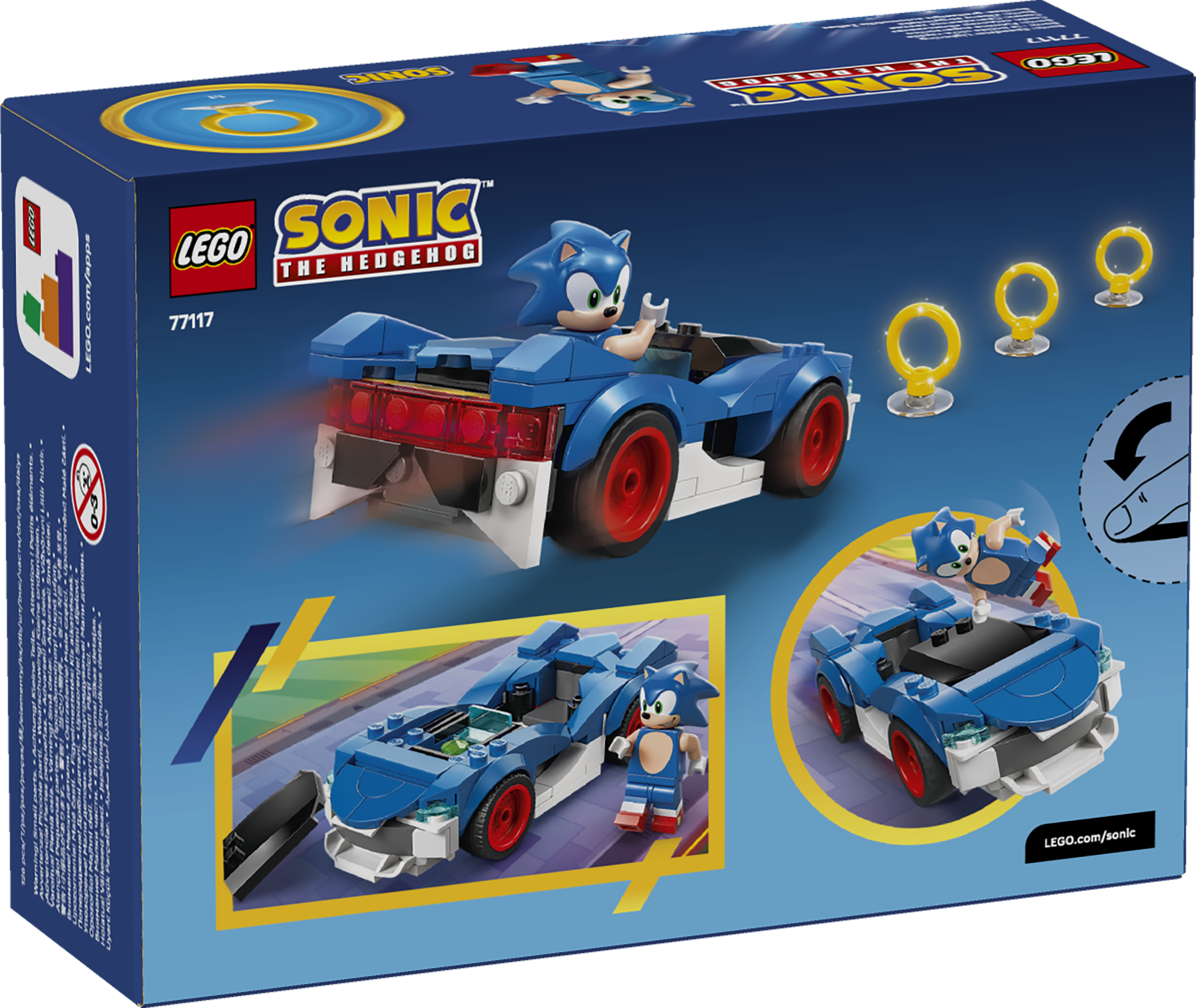 LEGO 77117 Sonic: Speedster Lightning