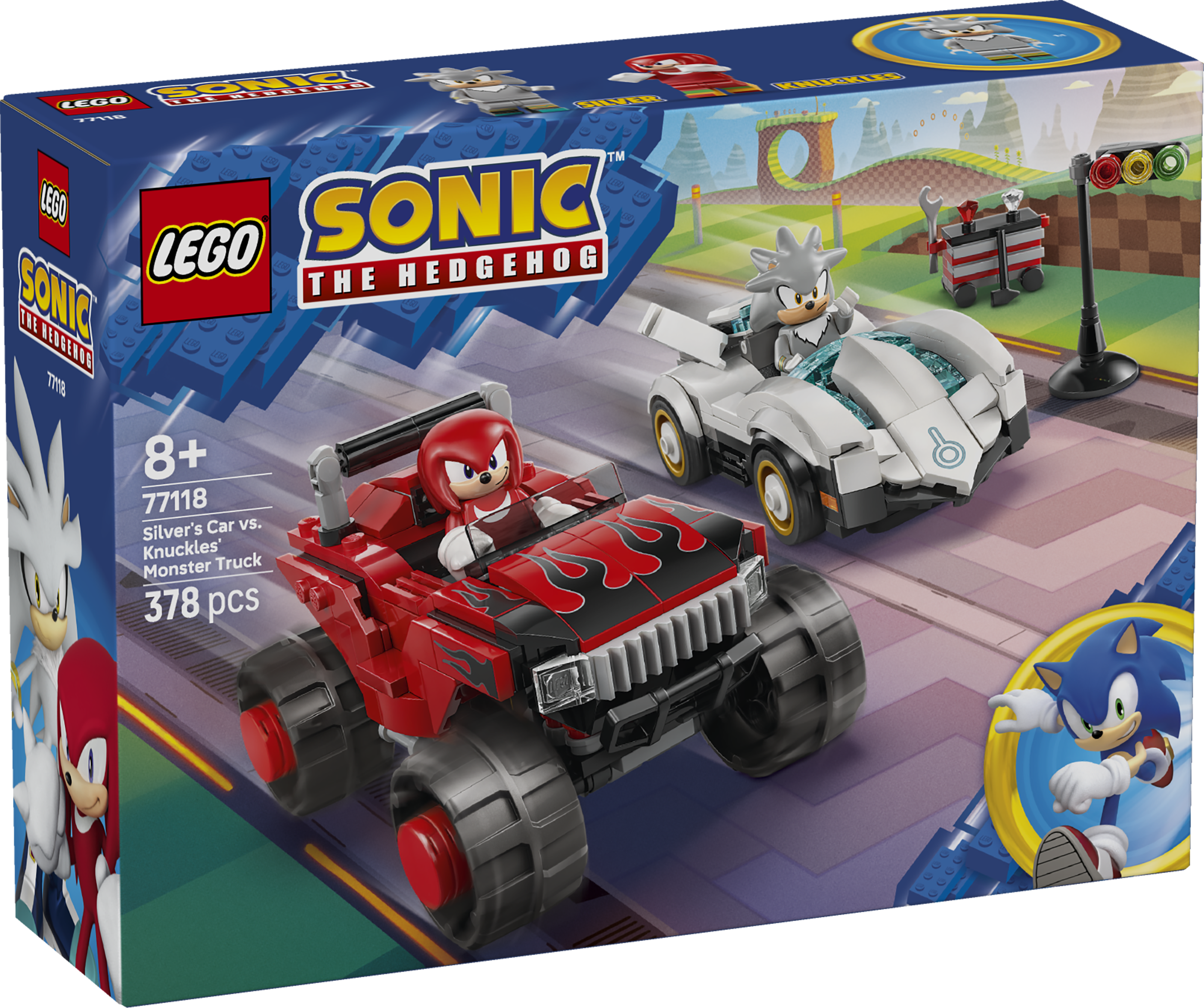LEGO 77118 Silvers Auto vs. Knuckles' Monstertruck