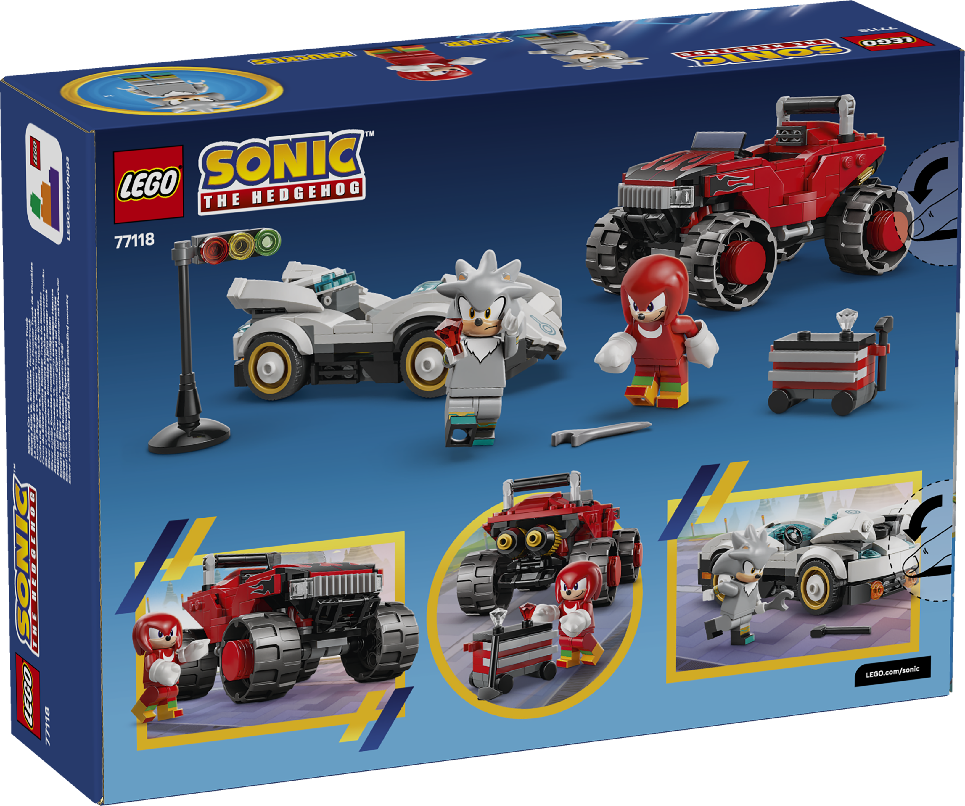 LEGO 77118 Silvers Auto vs. Knuckles' Monstertruck
