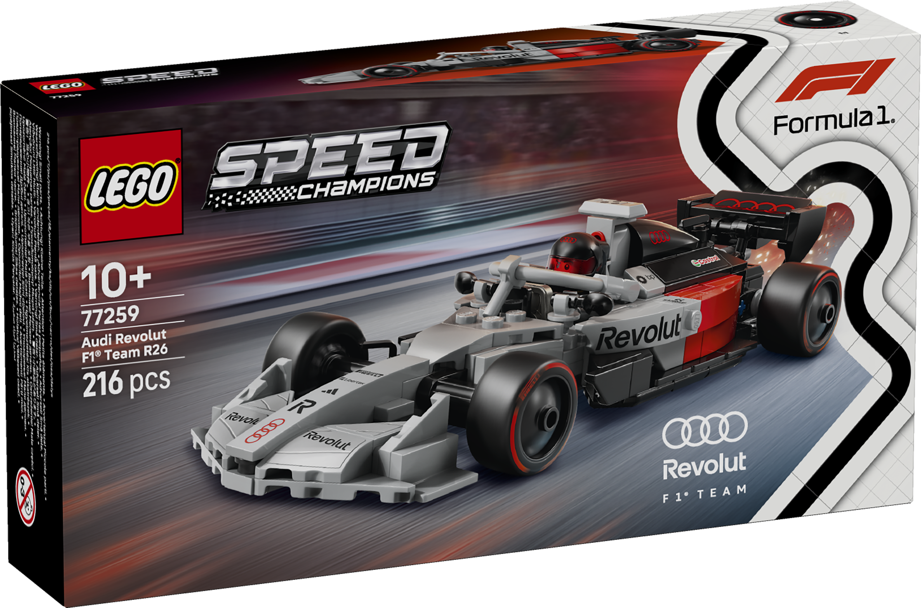 LEGO 77259 Audi Revolut F1® Team R26 Rennwagen