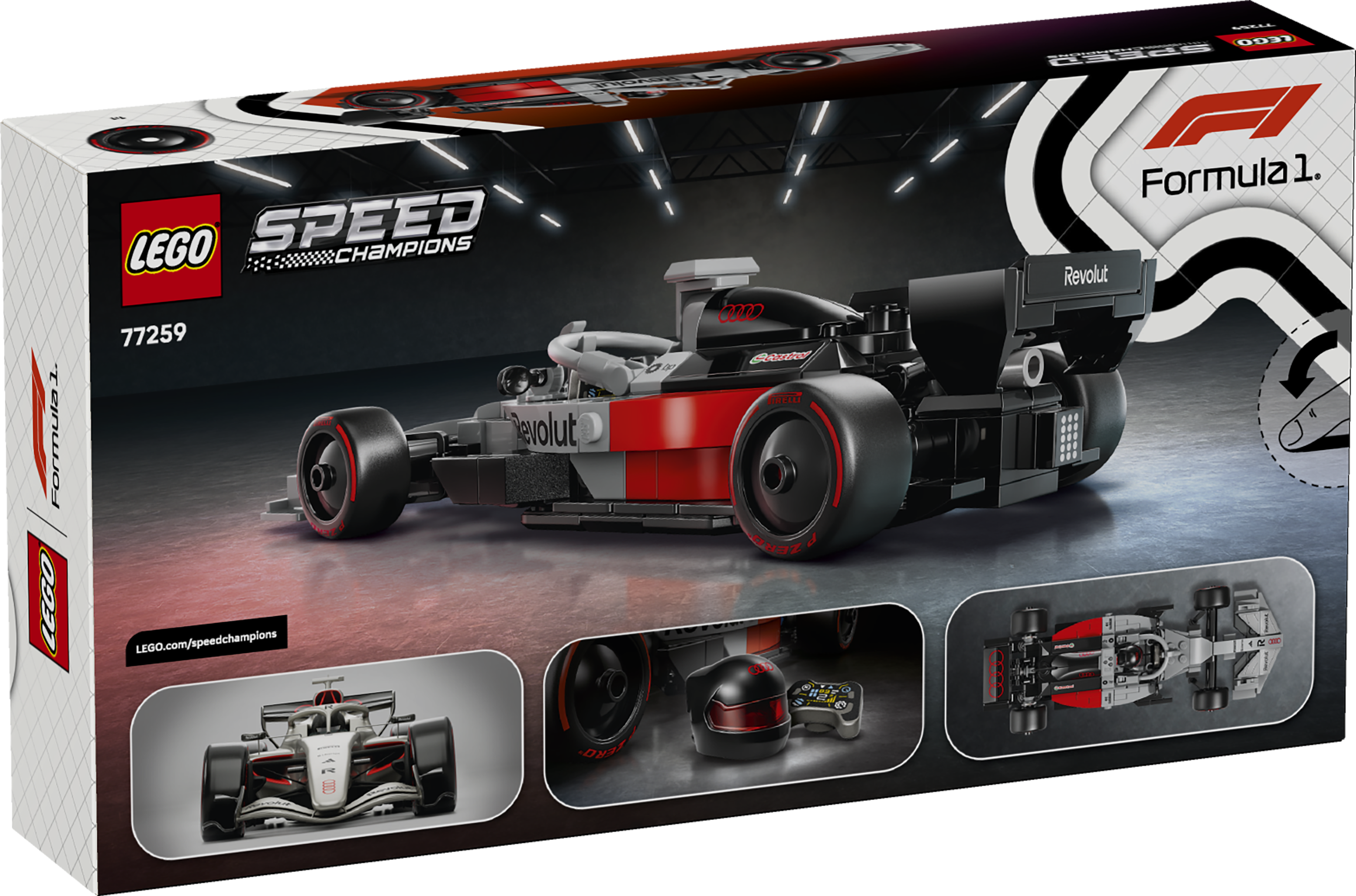 LEGO 77259 Audi Revolut F1® Team R26 Rennwagen
