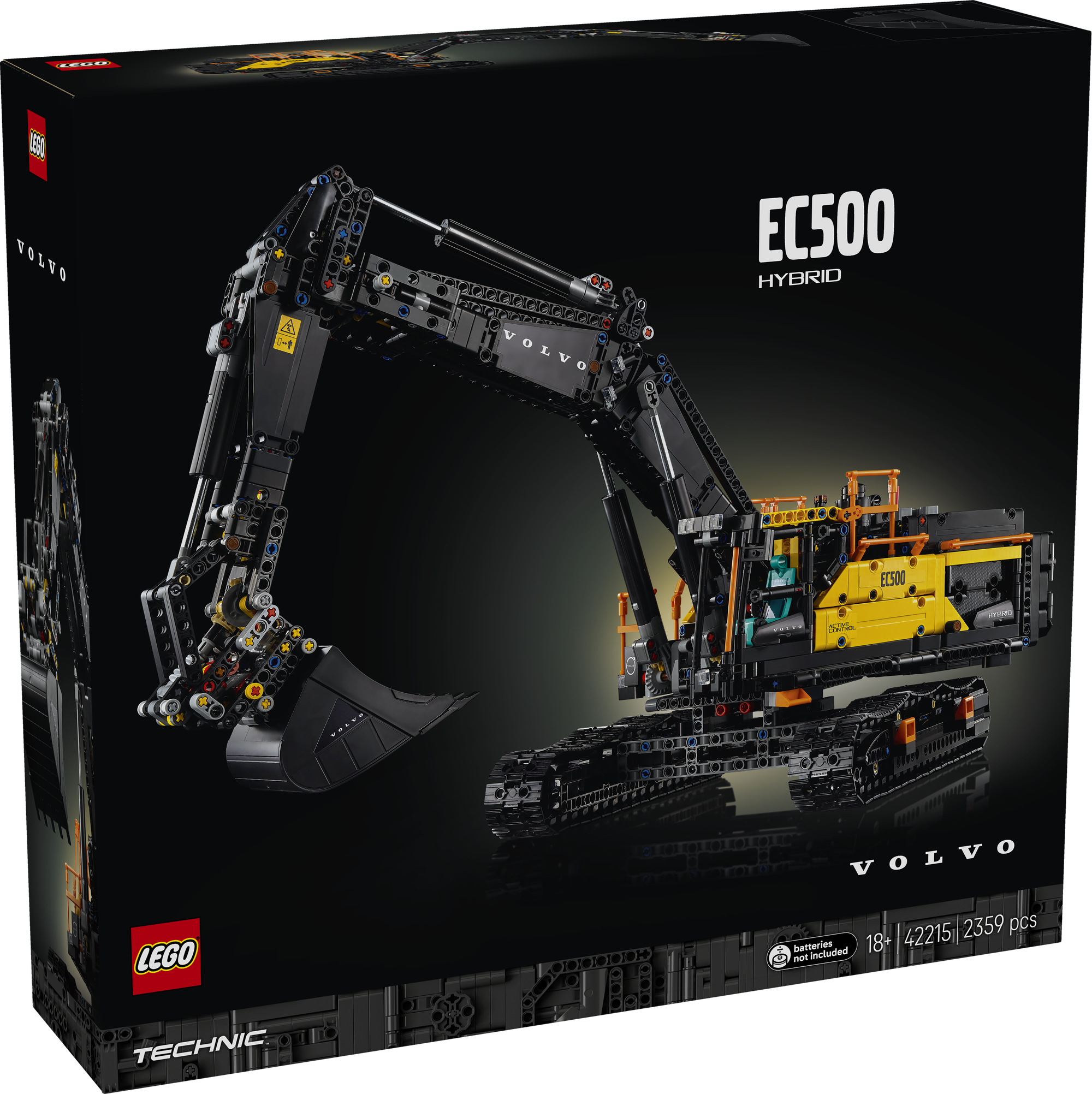 volvo bagger spielzeug LEGO 42215 Volvo EC500 Hybrid Bagger