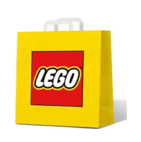 LEGO Paper bag X-large Jielong 100pcs